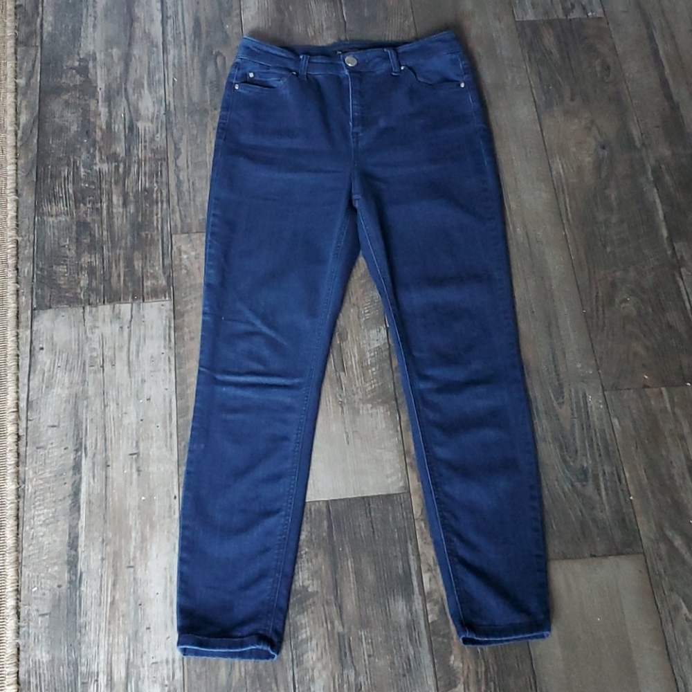 Tinseltown Dark Blue Skinny Leg Jeggings